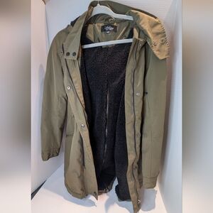 Coffee Shop Army Green Jacket